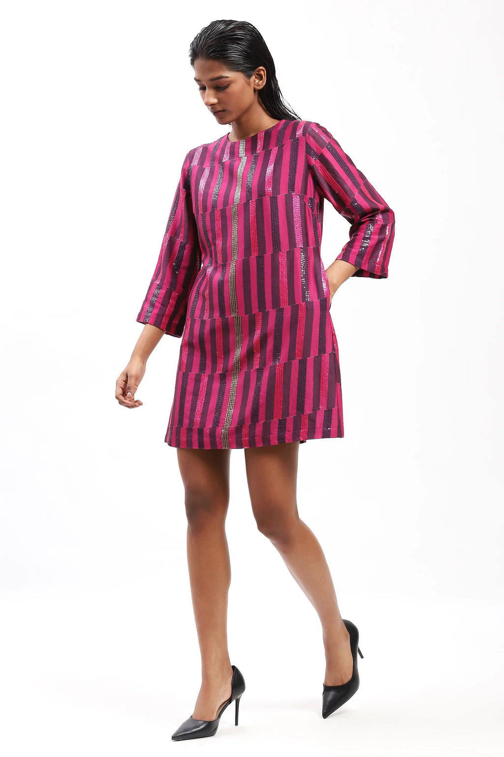 Step Blocks Dress