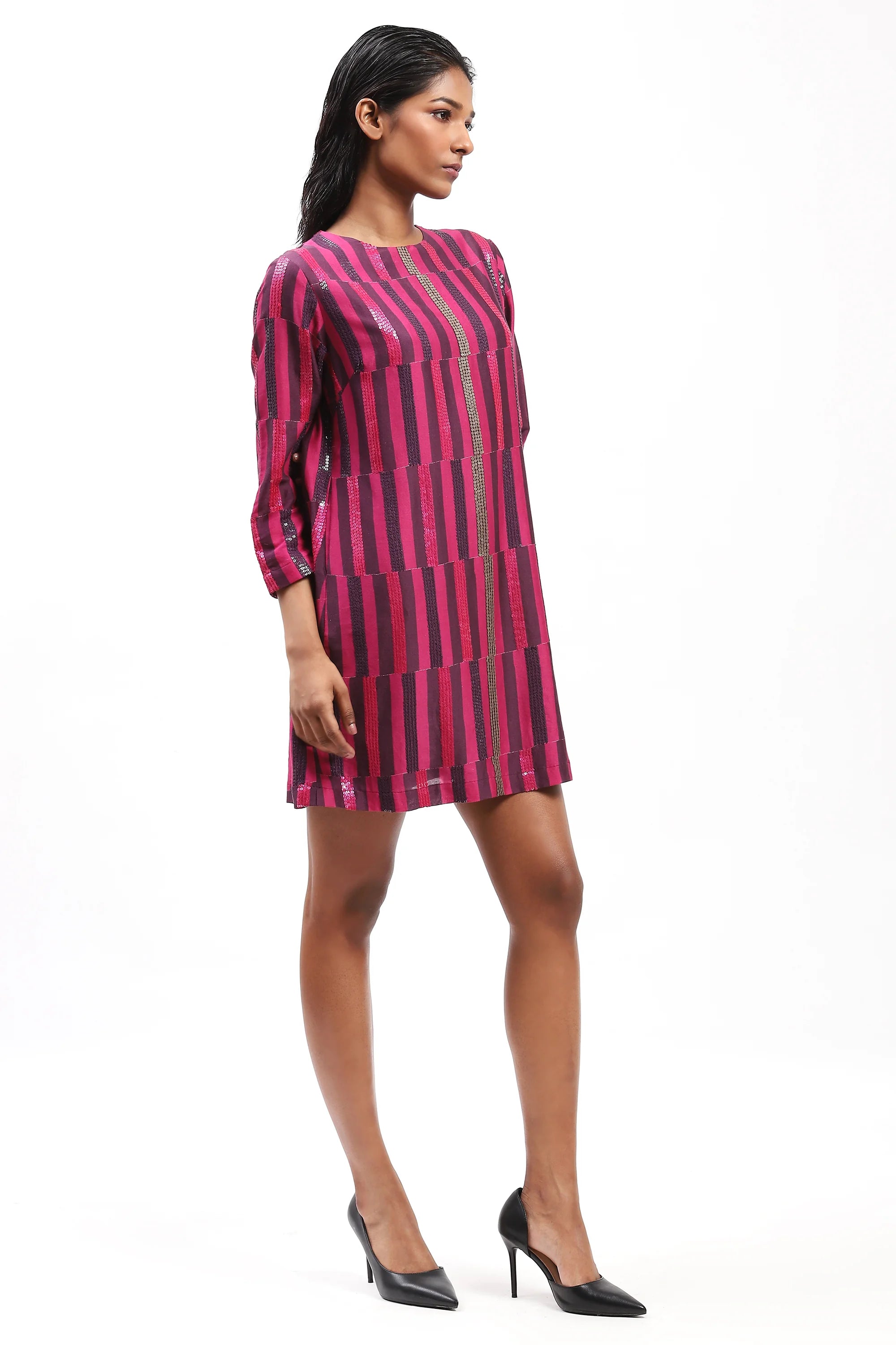 Step Blocks Dress