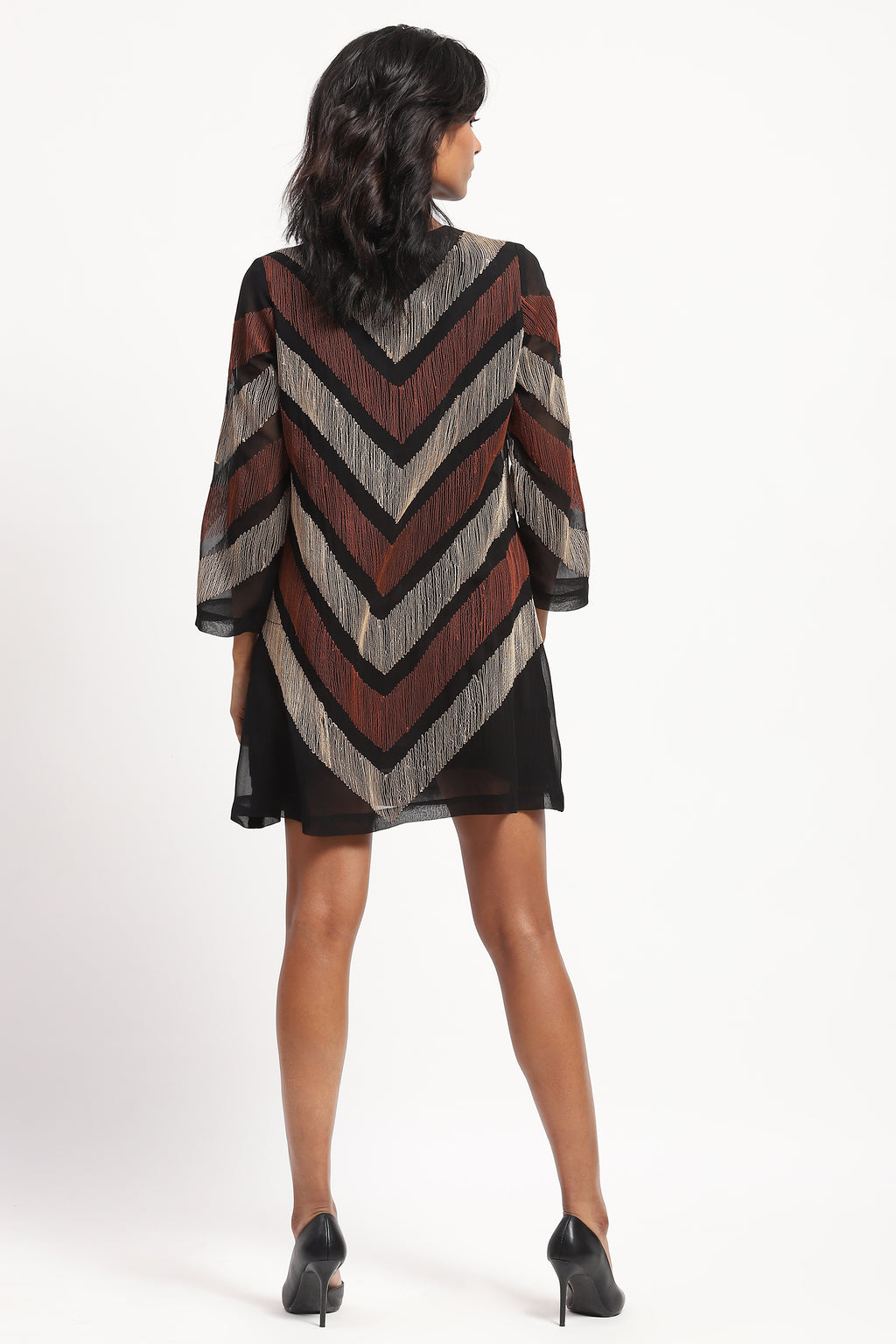 Dori Chevron Dress