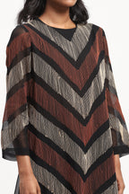 Dori Chevron Dress