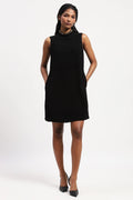 Dot Flock Dress