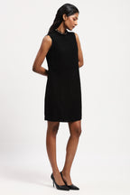 Dot Flock Dress
