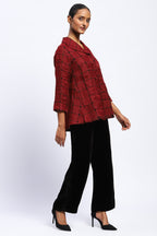 Organza Basket Weave Jacket