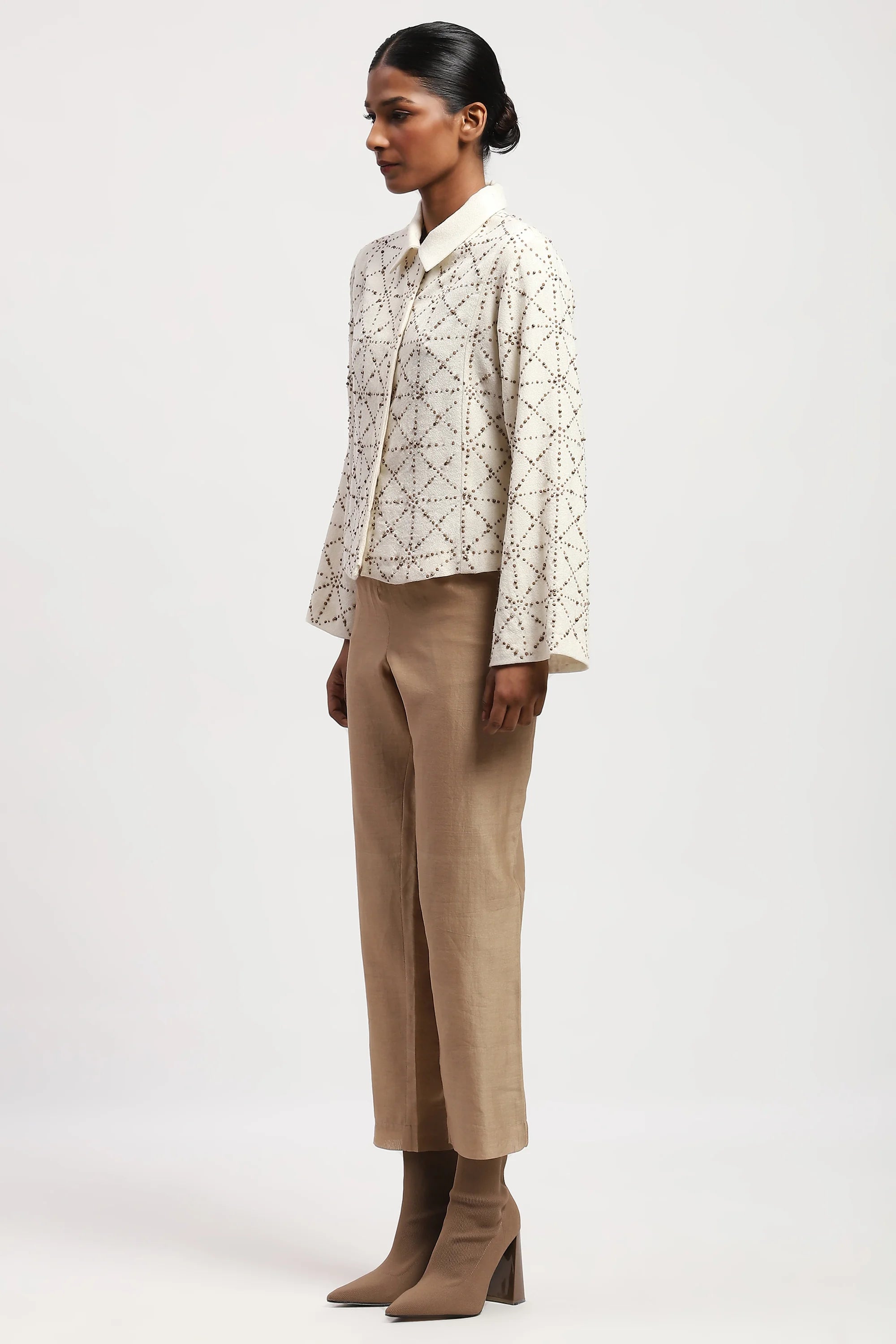 Embroidered Jaali Jacket