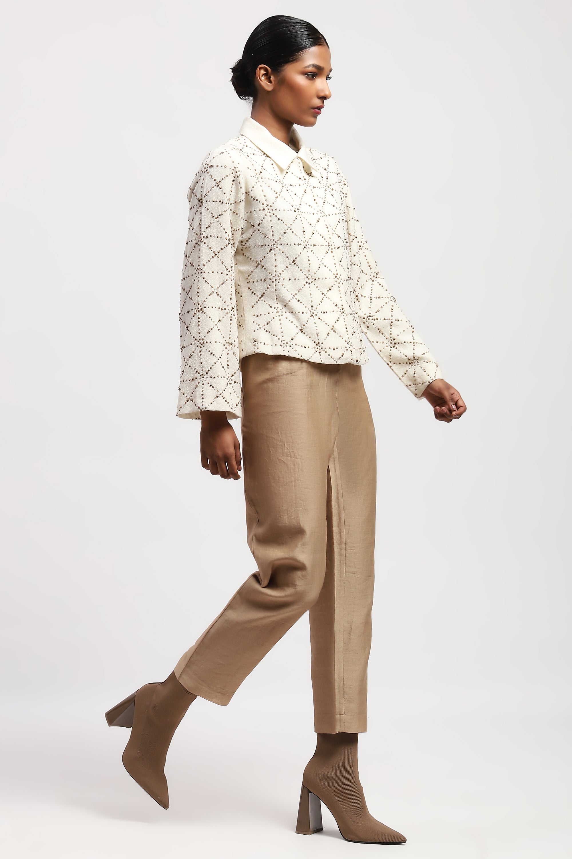 Embroidered Jaali Jacket
