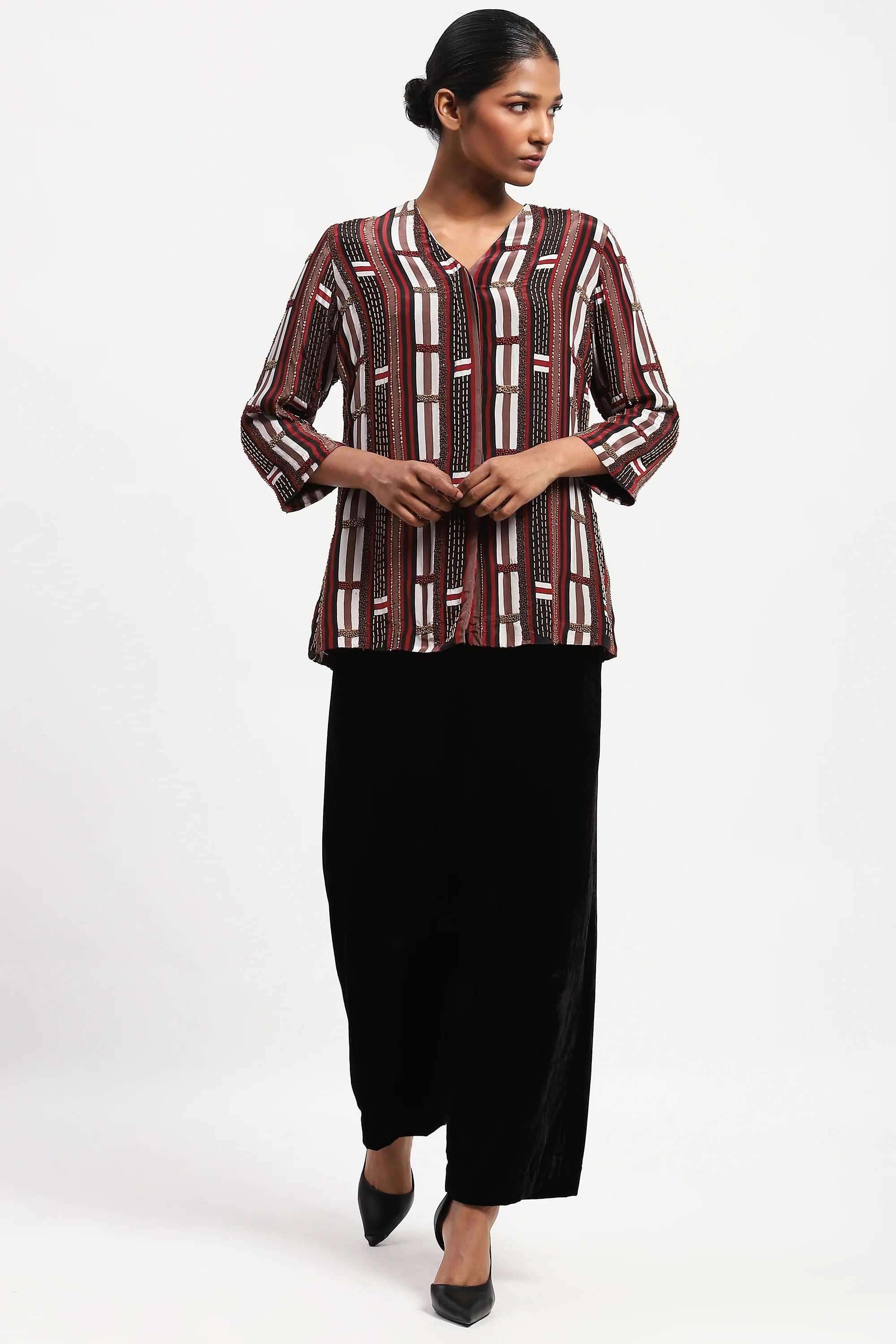 Kente Stripes Jacket
