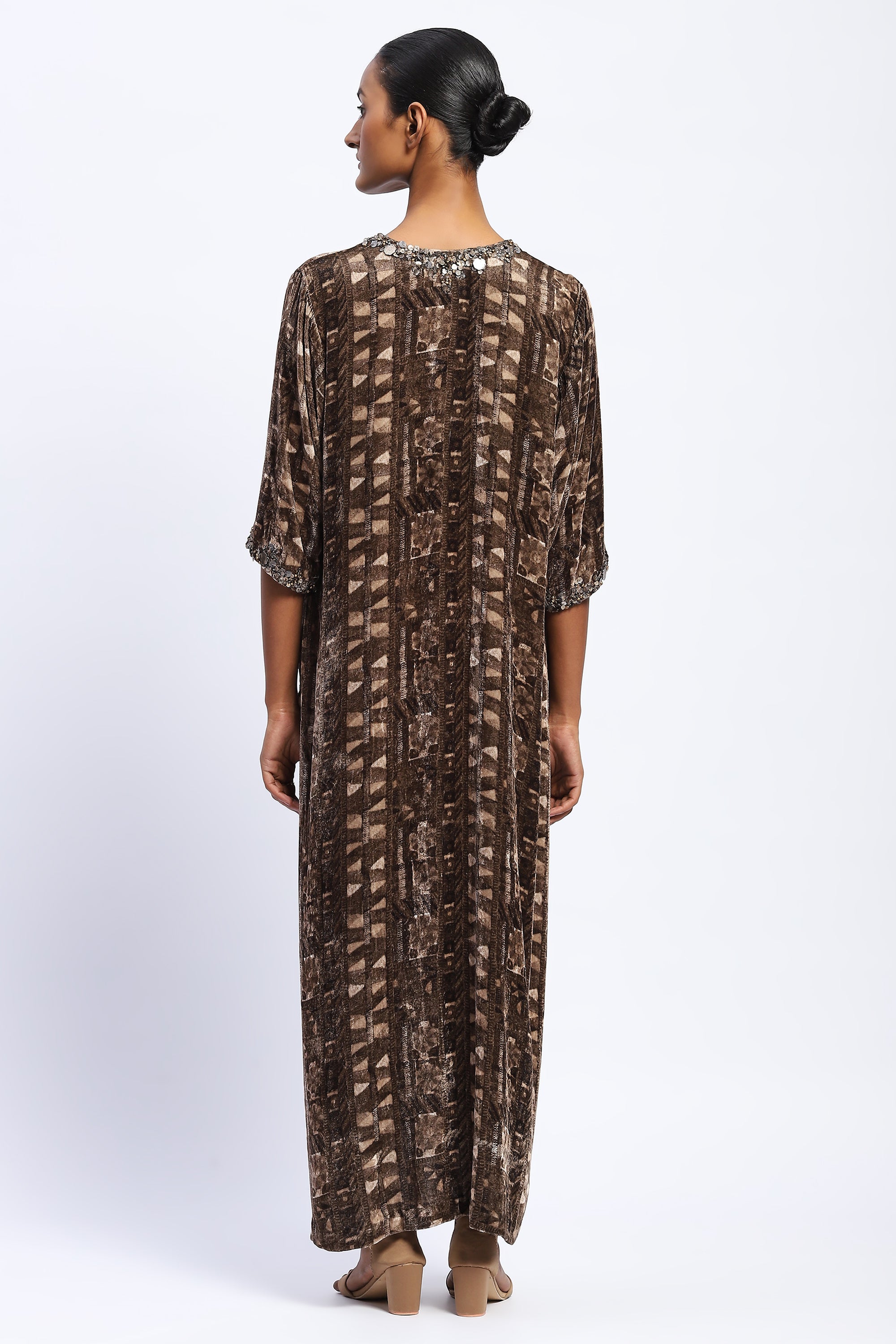 Rabari Velvet Kaftan