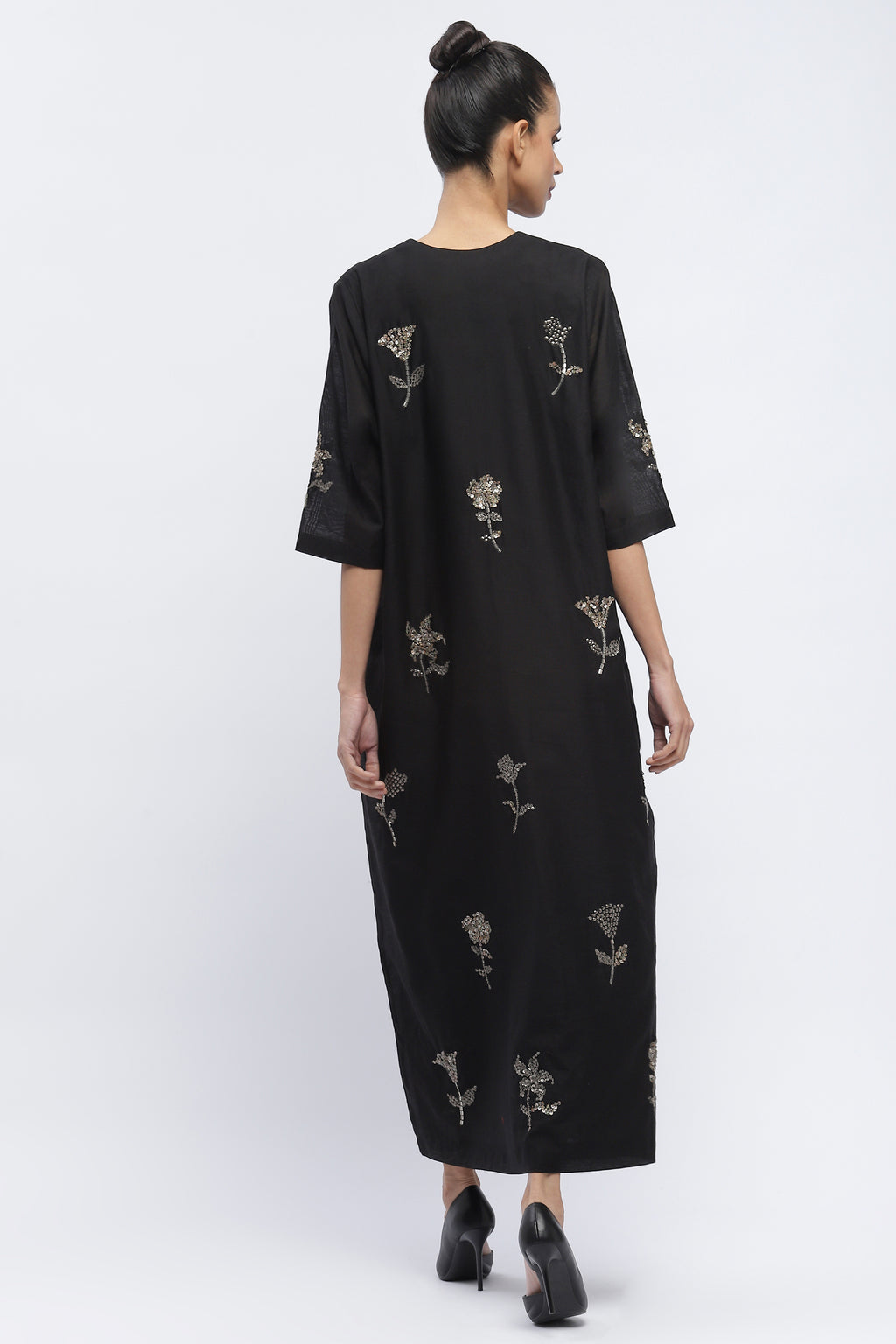 Sequin Buta Kaftan