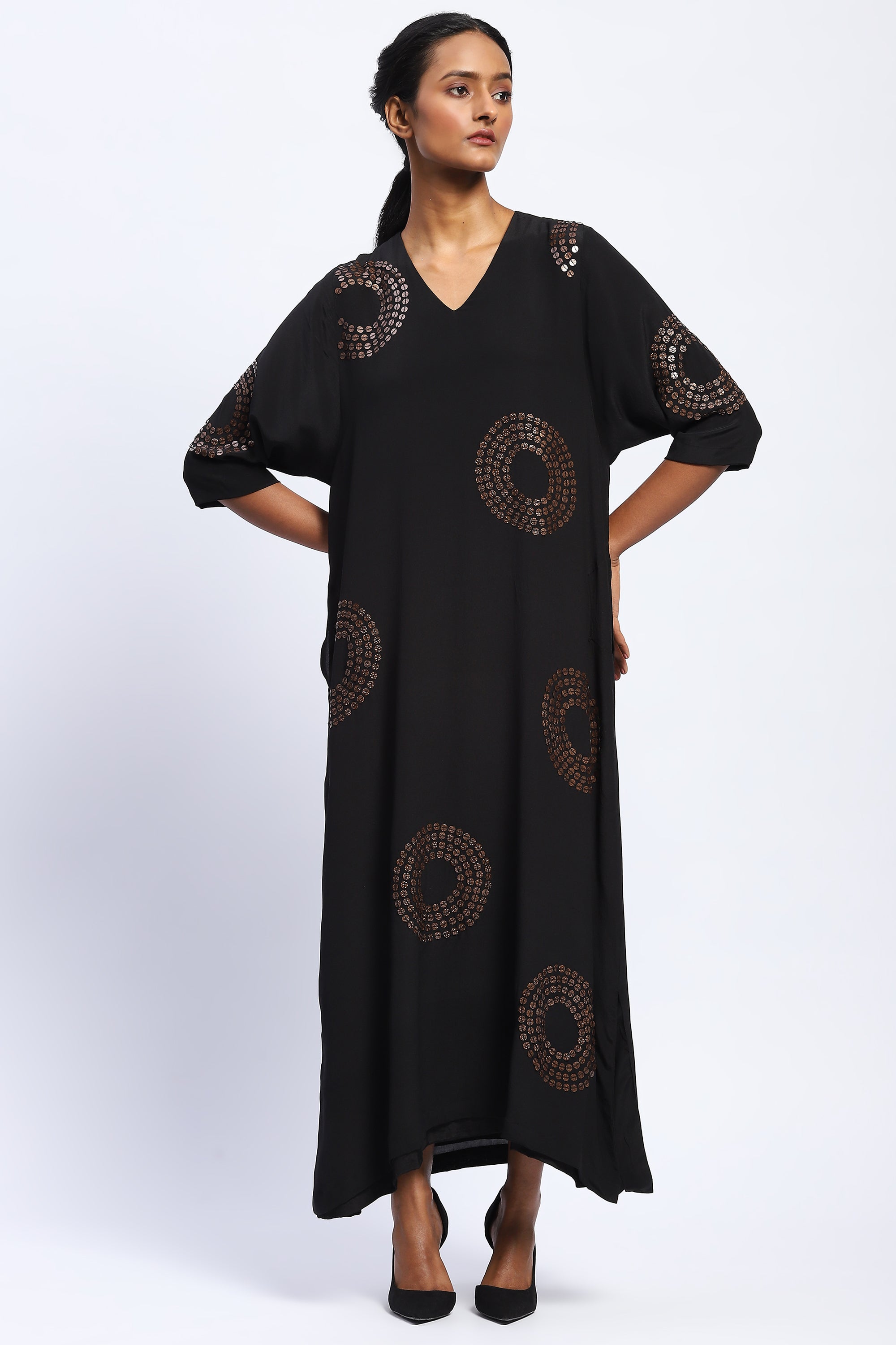 Sequin Rings Kaftan