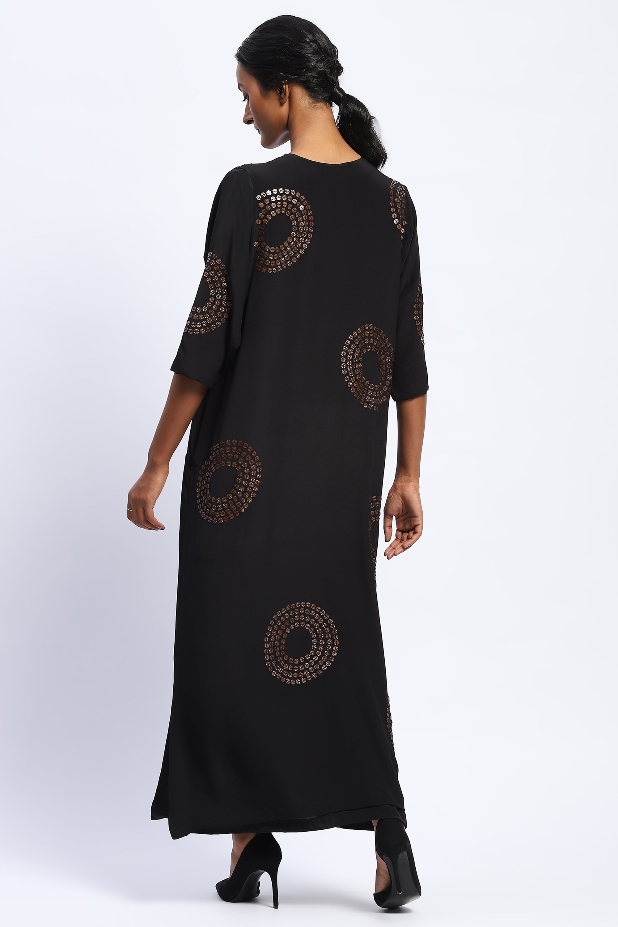 Sequin Rings Kaftan