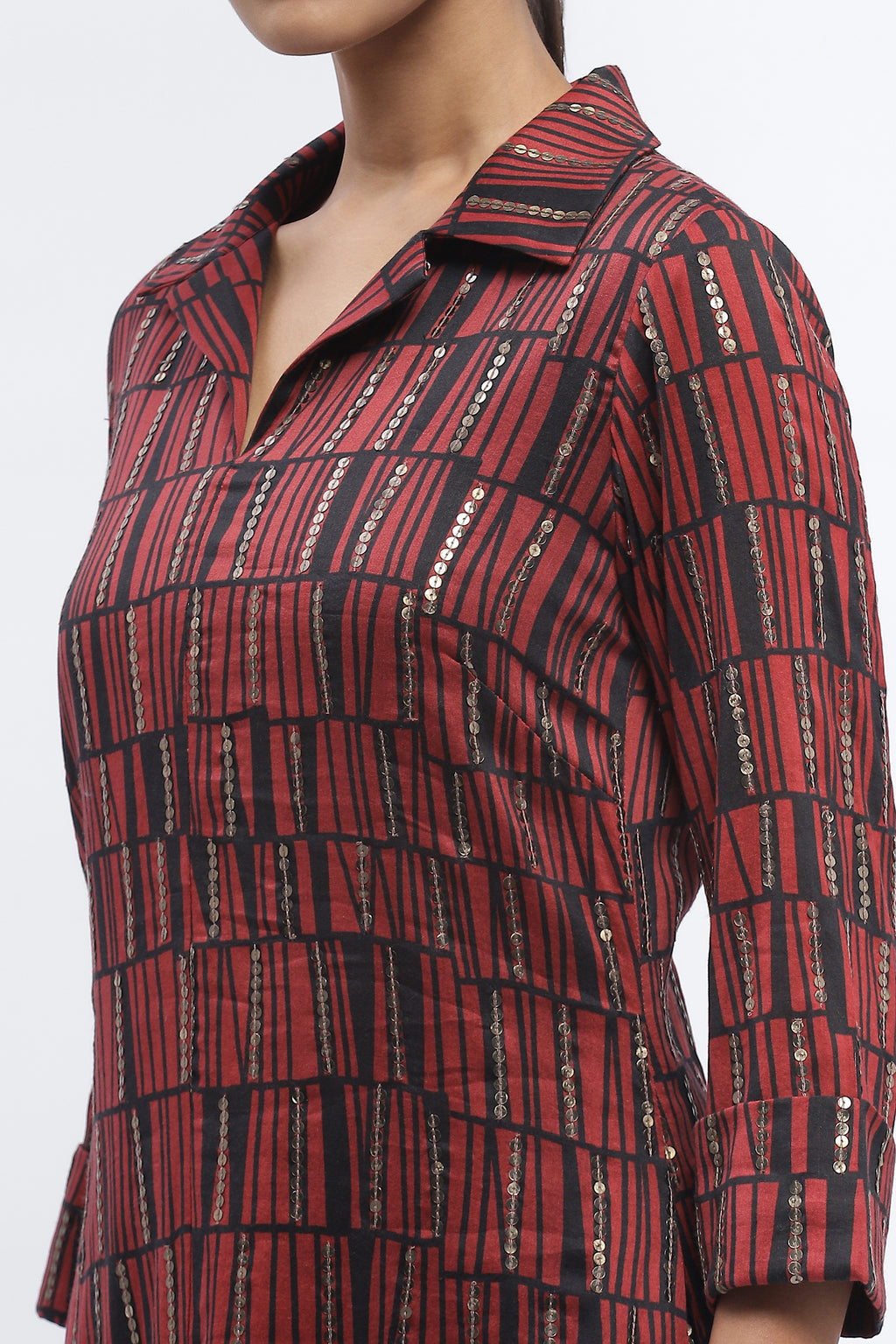 Broken Lines Kurta