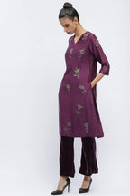 Sequin Buta Kurta