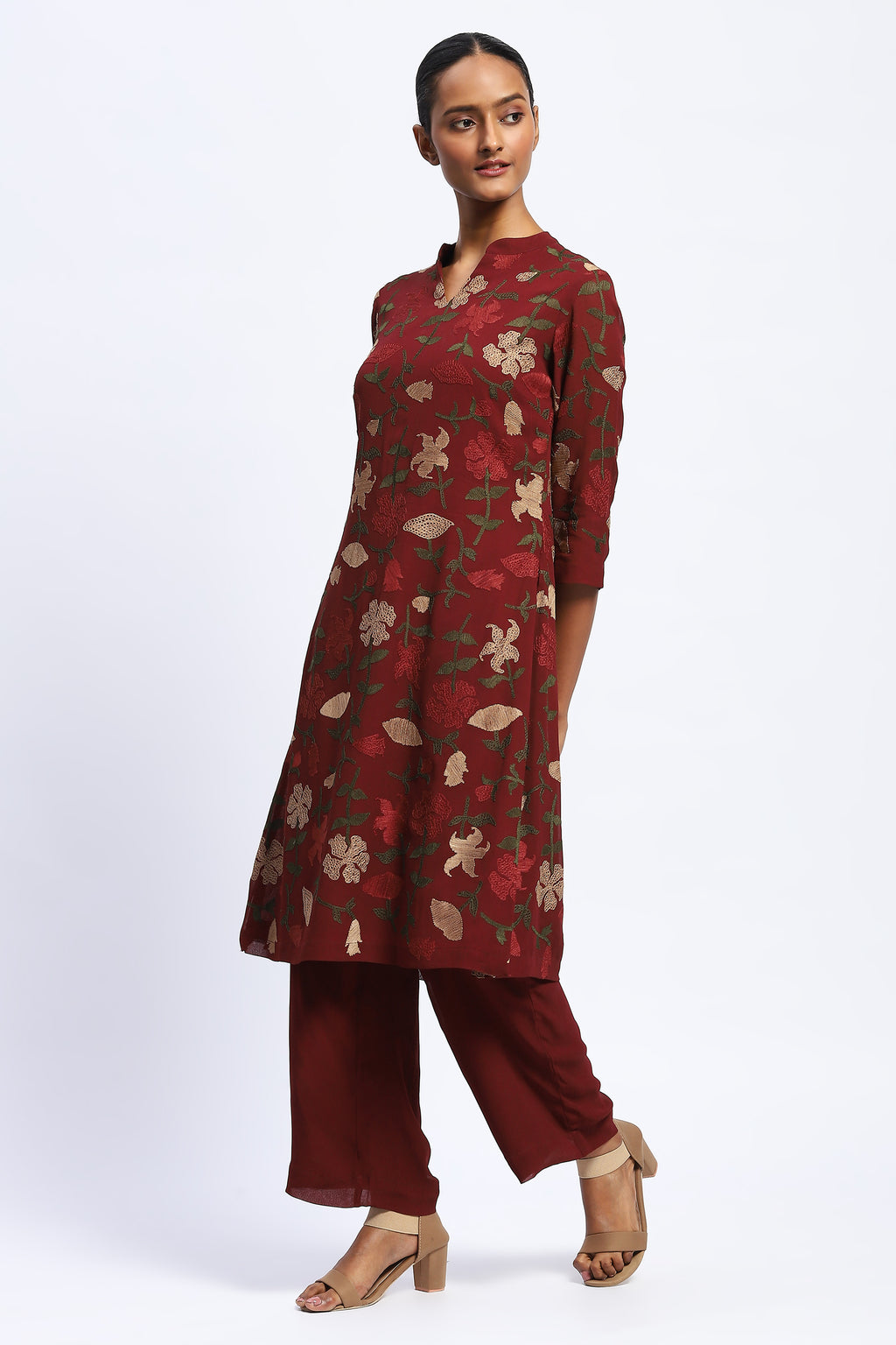 Multi Floral Kurta