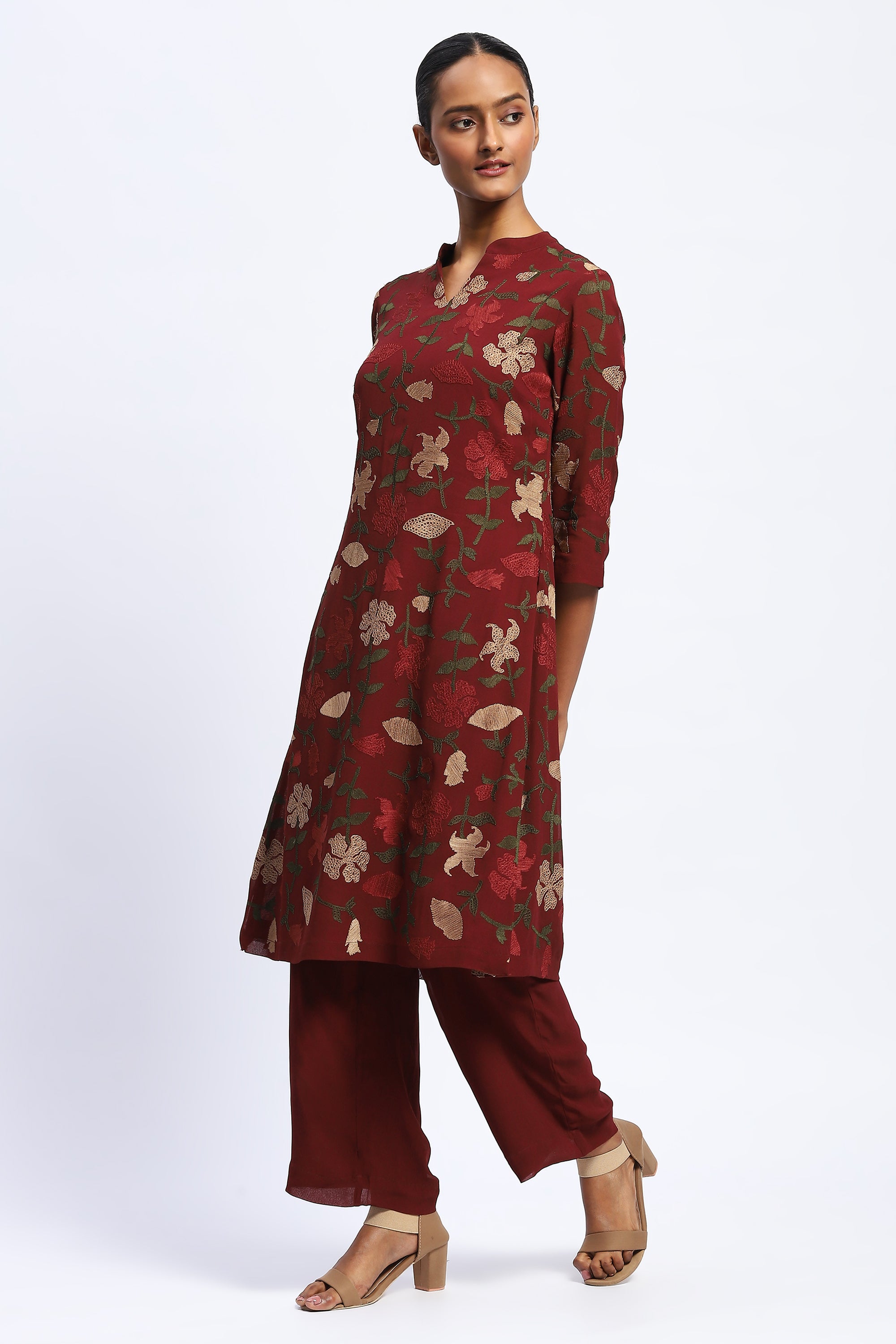 Multi Floral Kurta