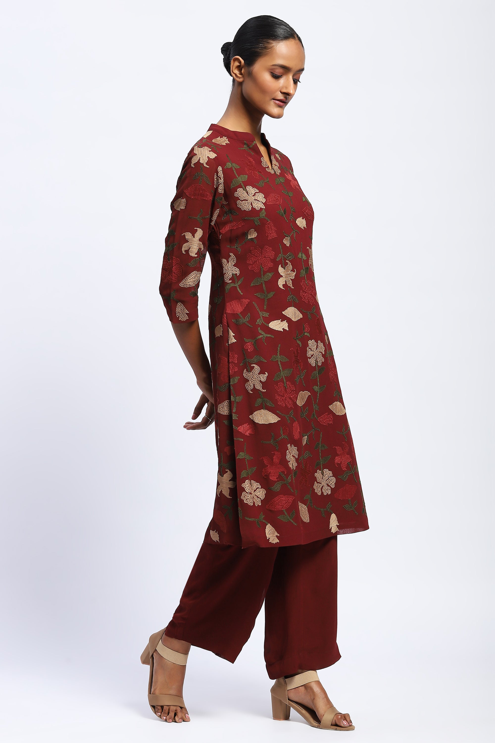 Multi Floral Kurta