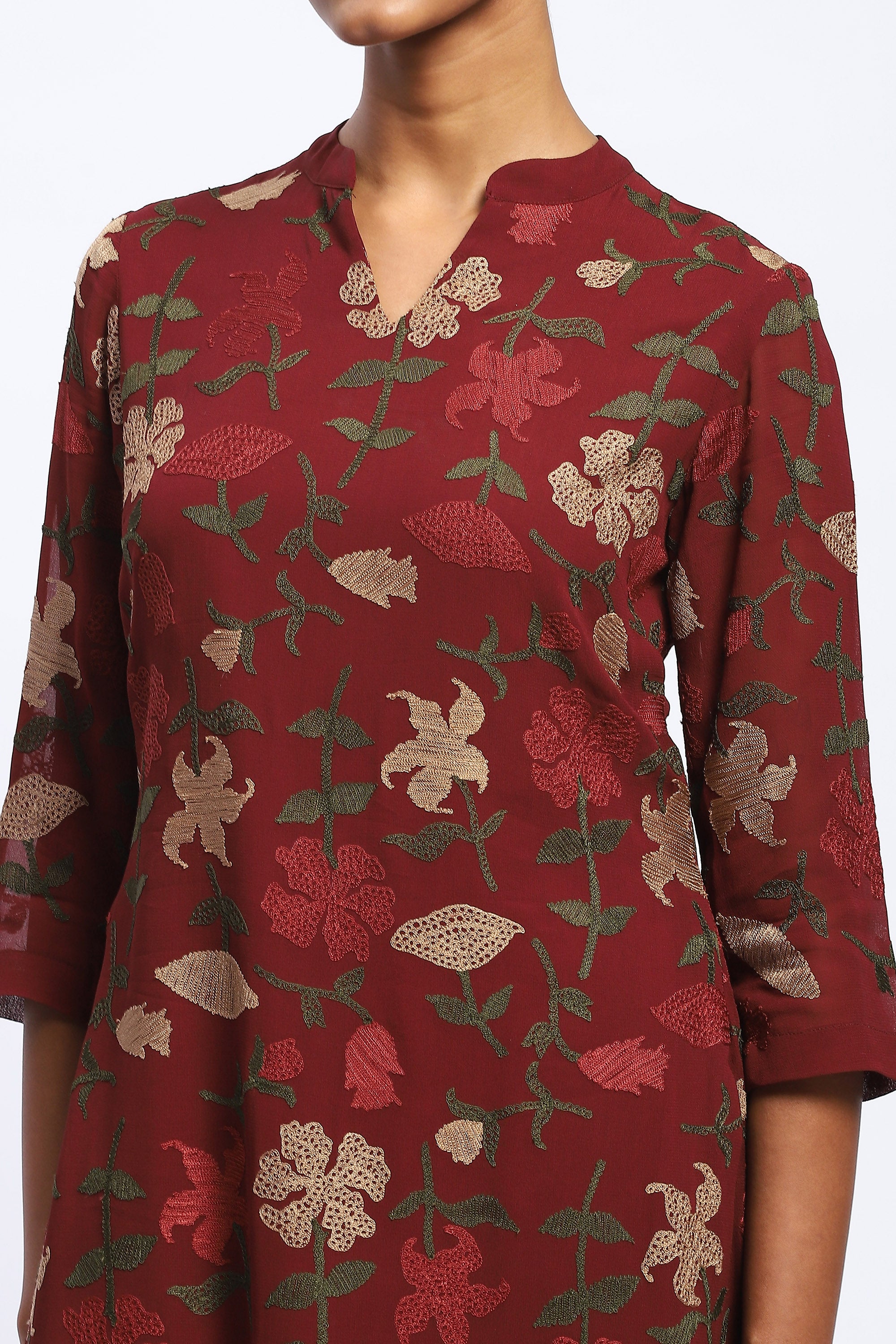 Multi Floral Kurta