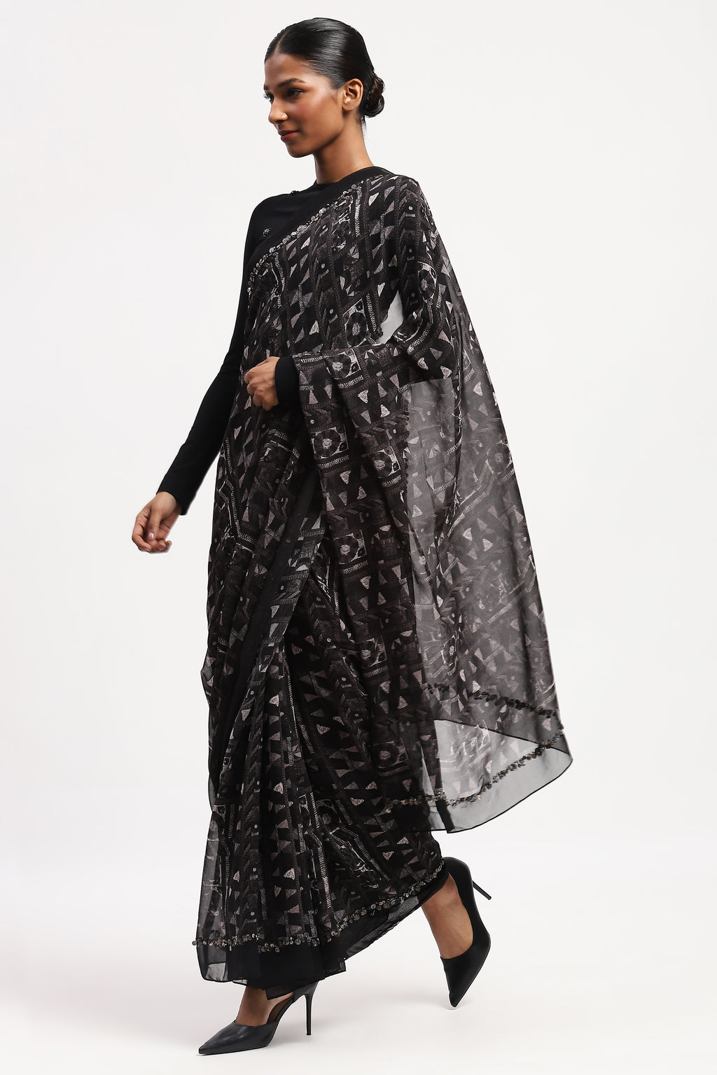 Rabari Velvet Saree