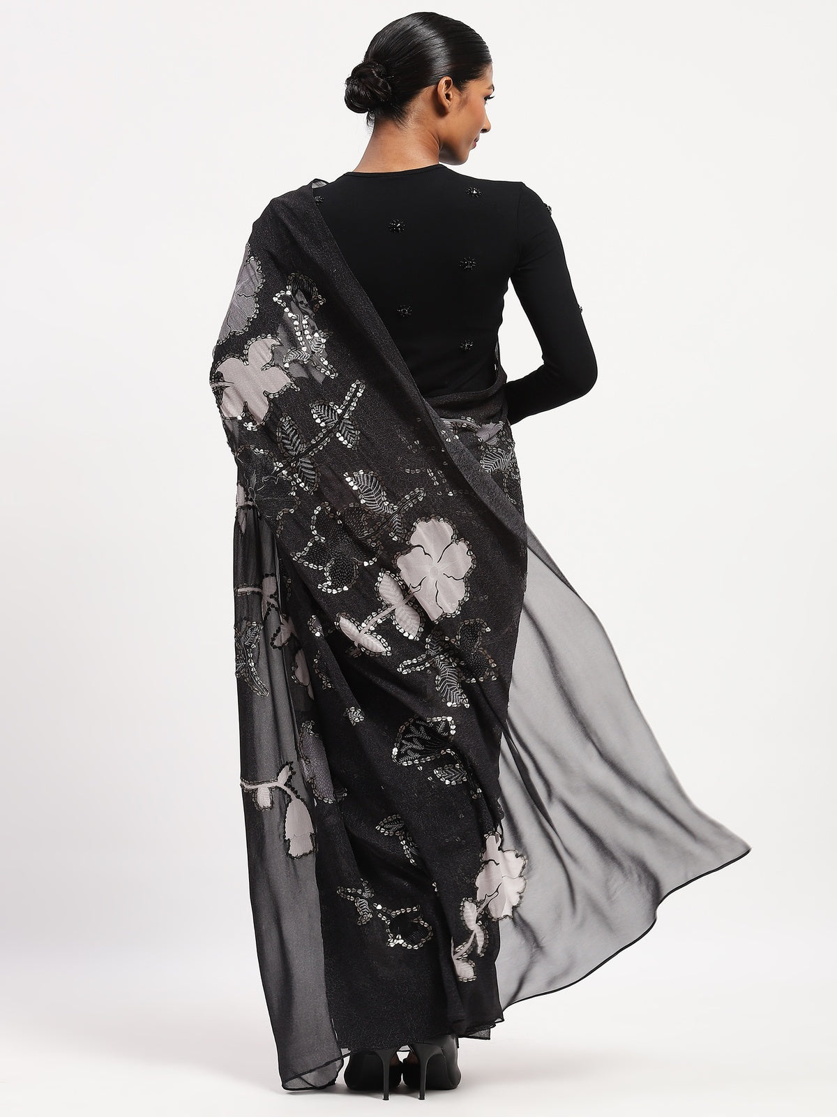 Multi Floral Saree