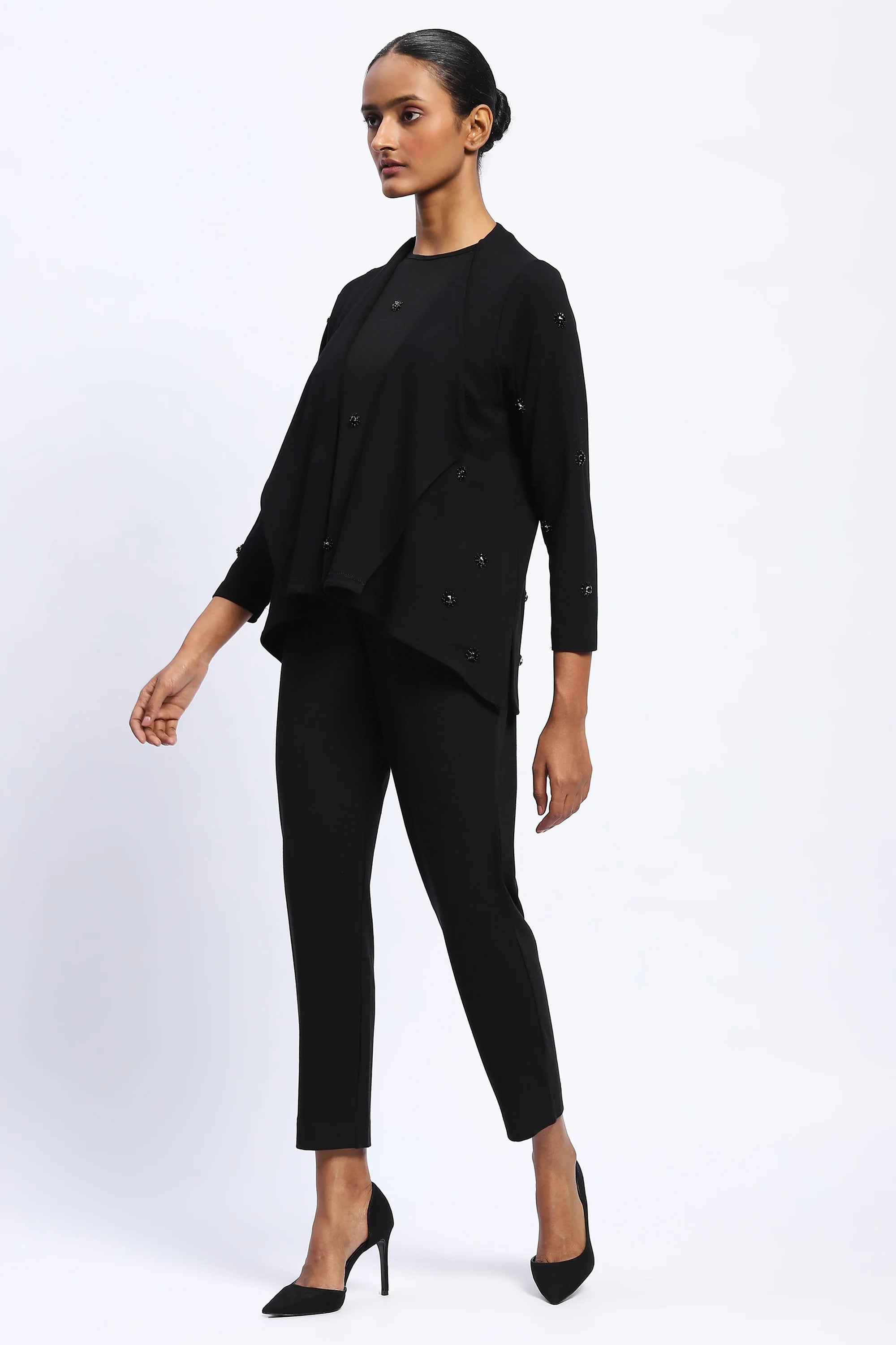 Stone Embellished Shrug