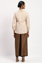 Organza  Basket Weave Shirt