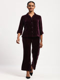 Velvet Solid Shirt