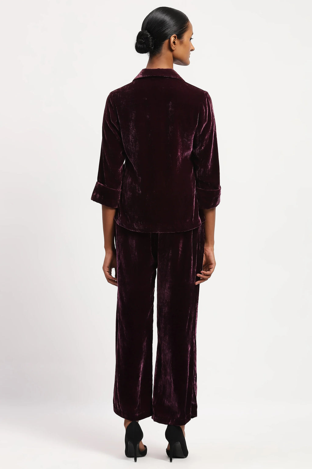 Velvet Solid Shirt