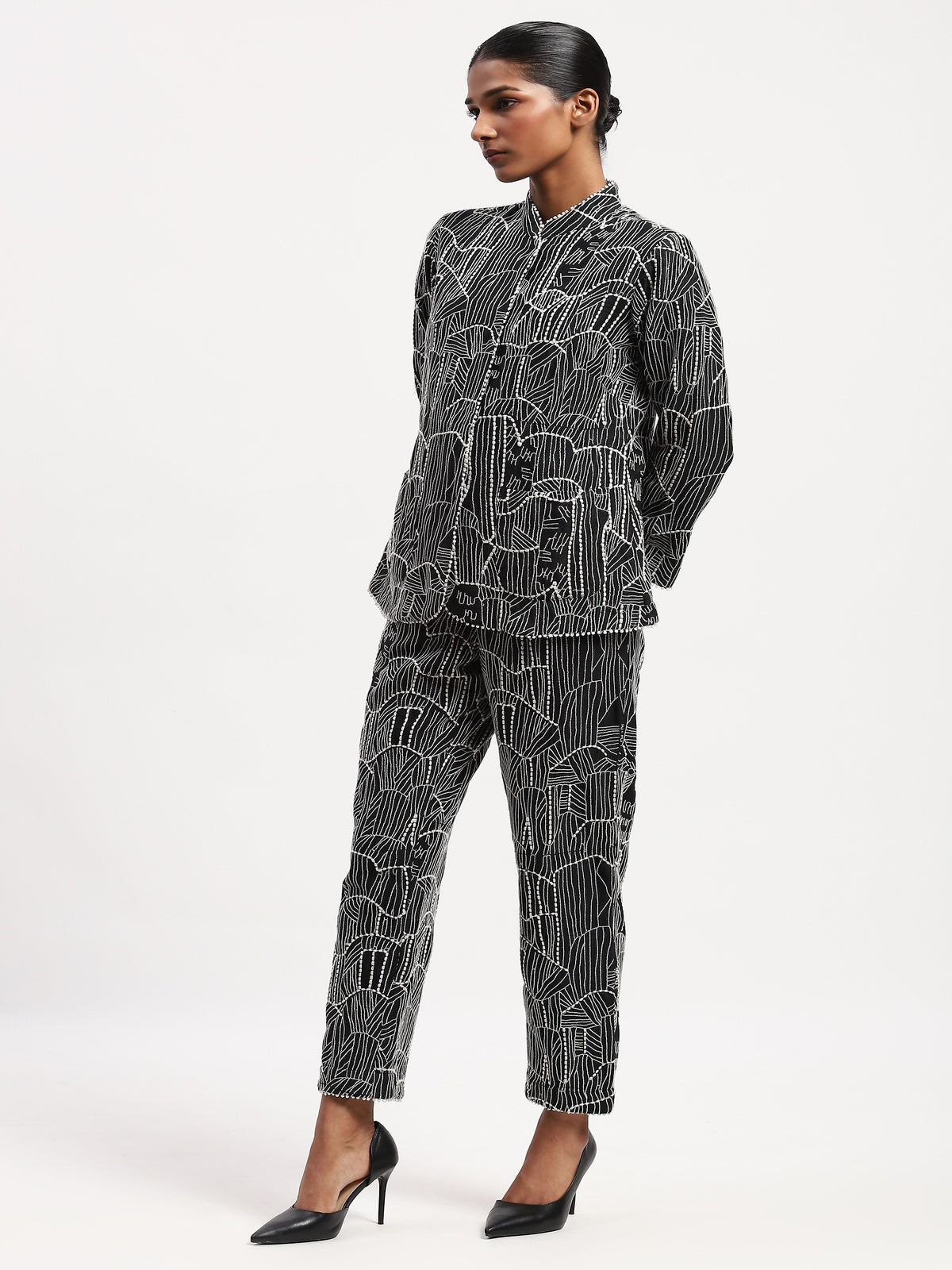 Tribal Embroidery Shirt