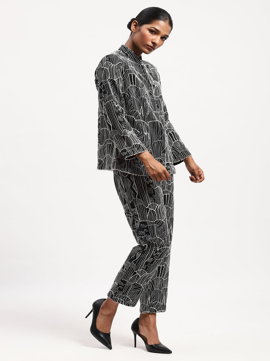 Tribal Embroidery Shirt