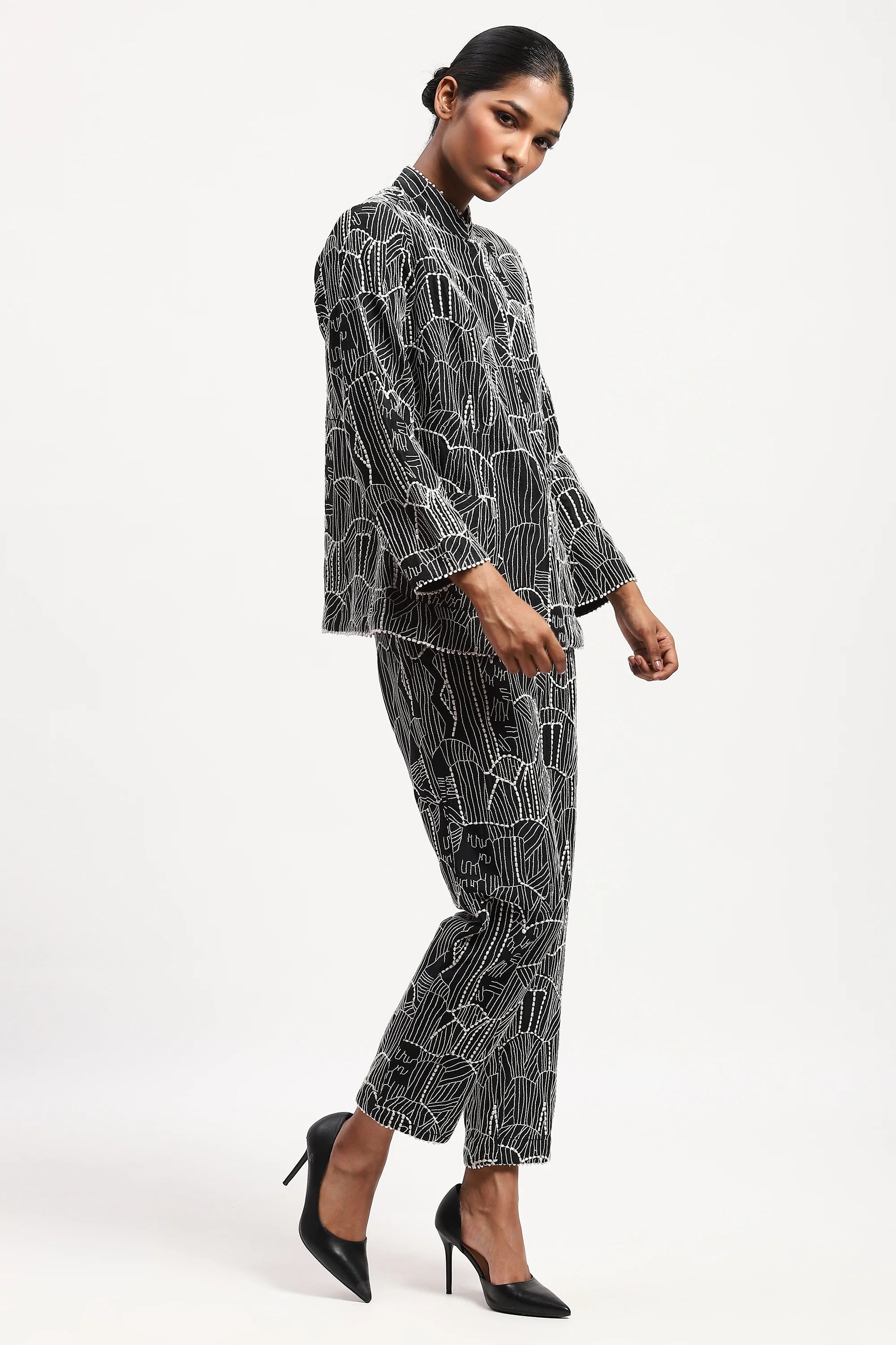 Tribal Embroidery Shirt