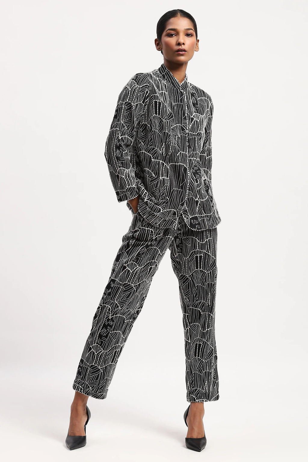 Tribal Embroidery Shirt