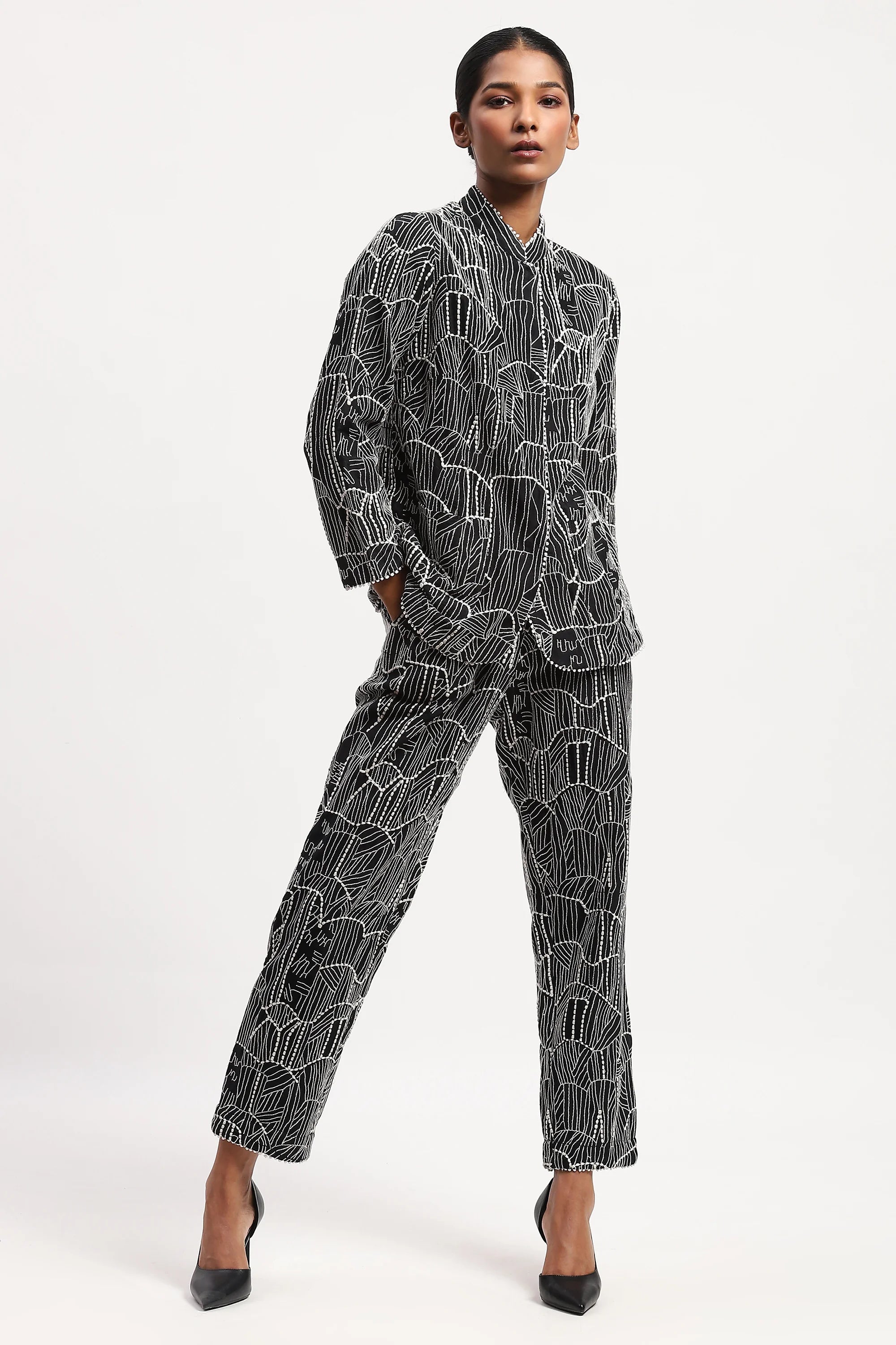 Tribal Embroidery Shirt