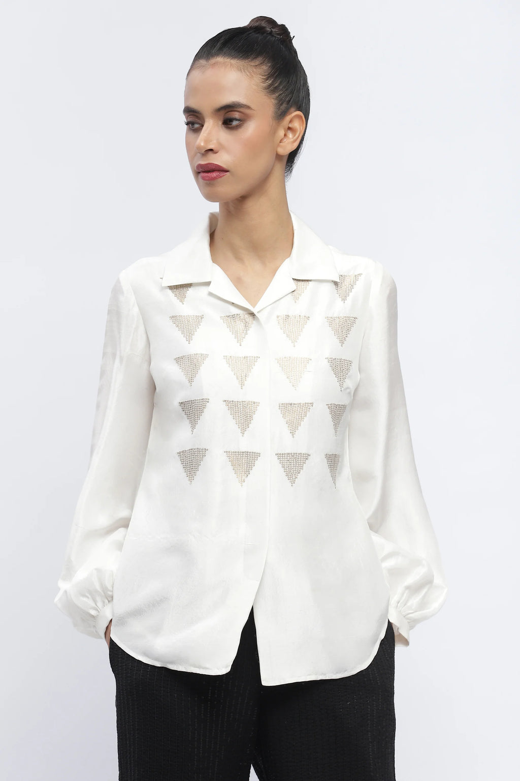 Sequin Triangle Shirt