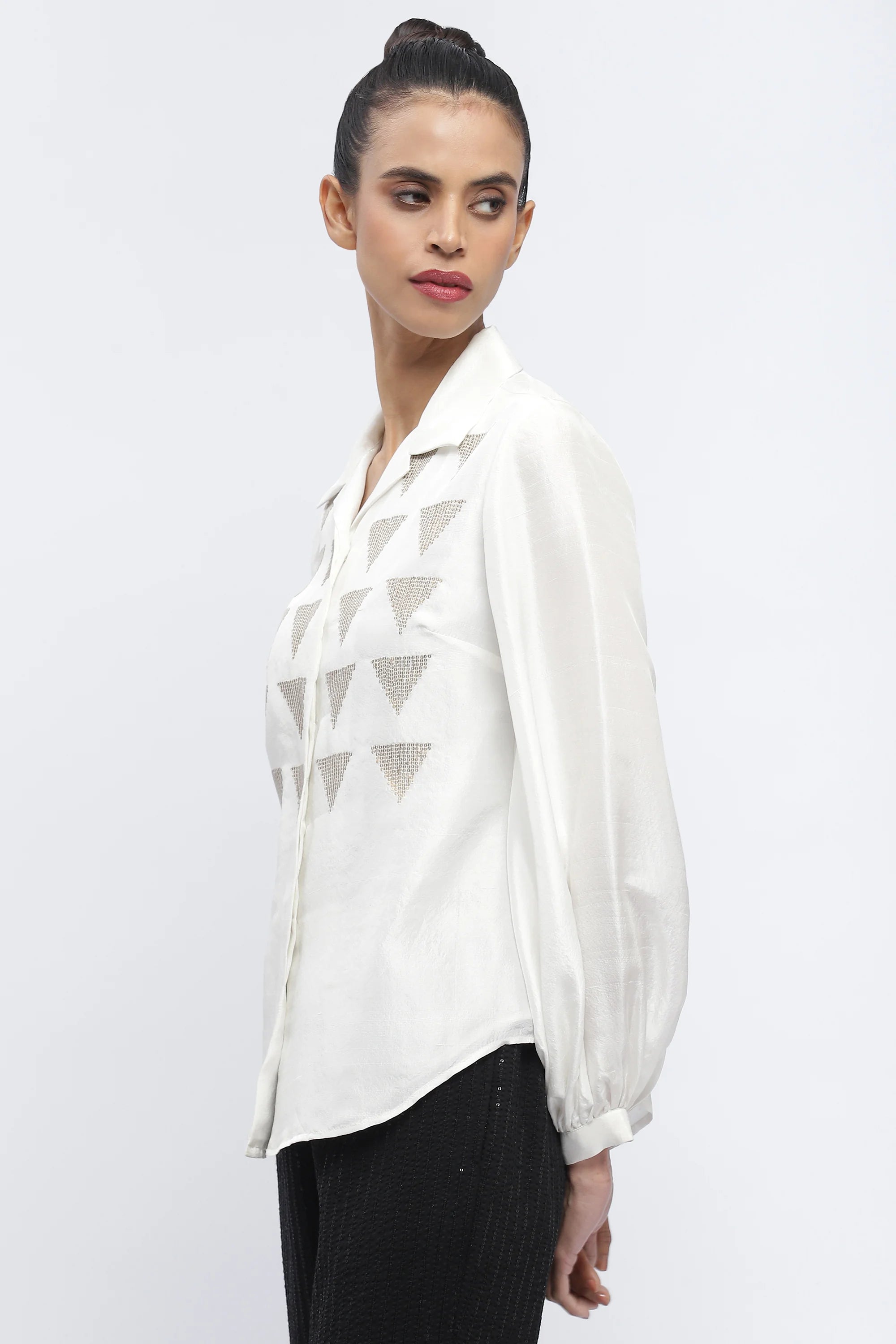 Sequin Triangle Shirt