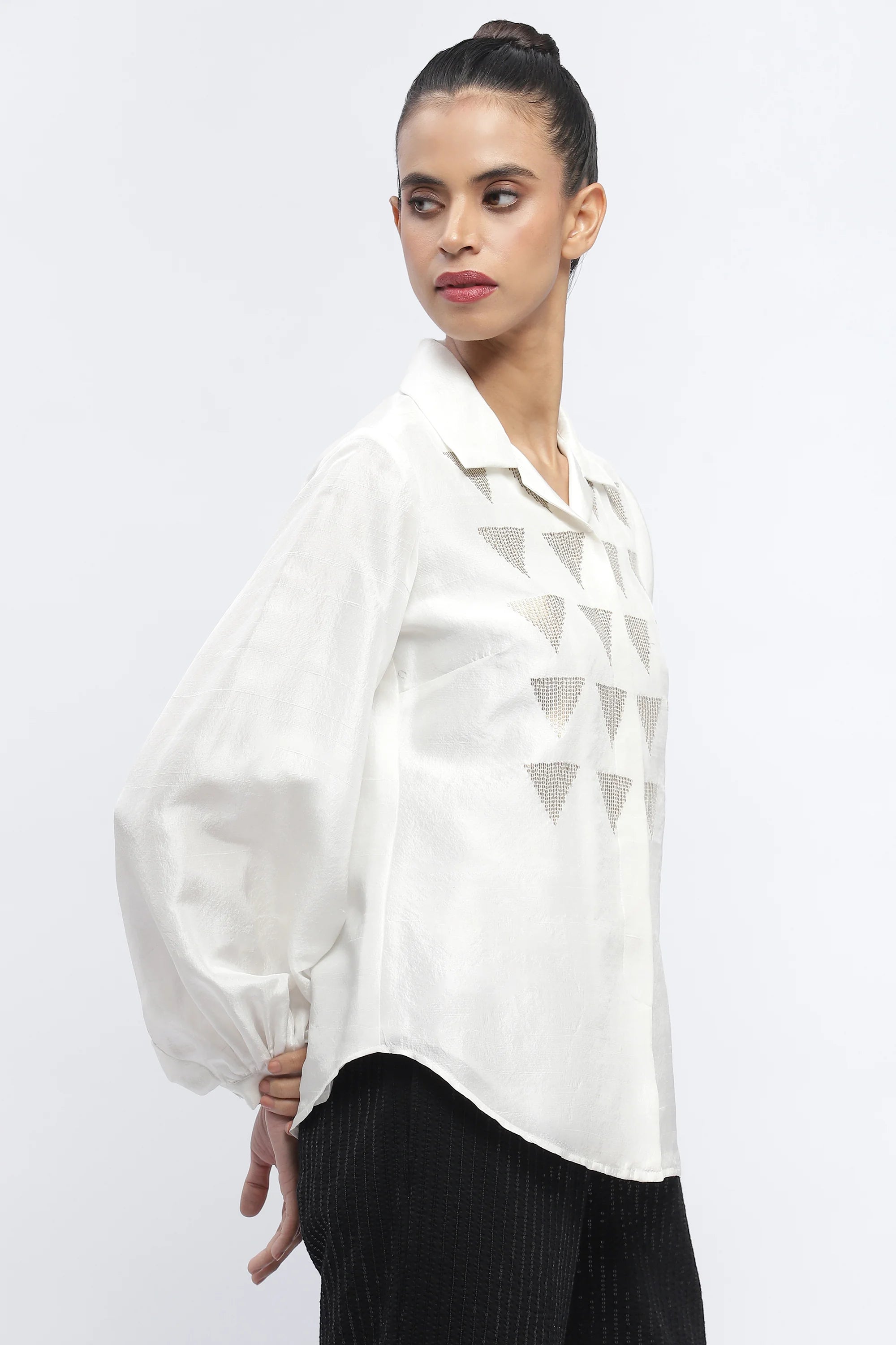 Sequin Triangle Shirt