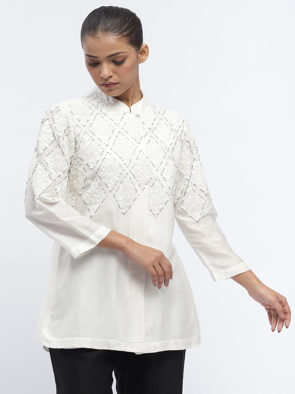 Sequin Harlequin  Shirt