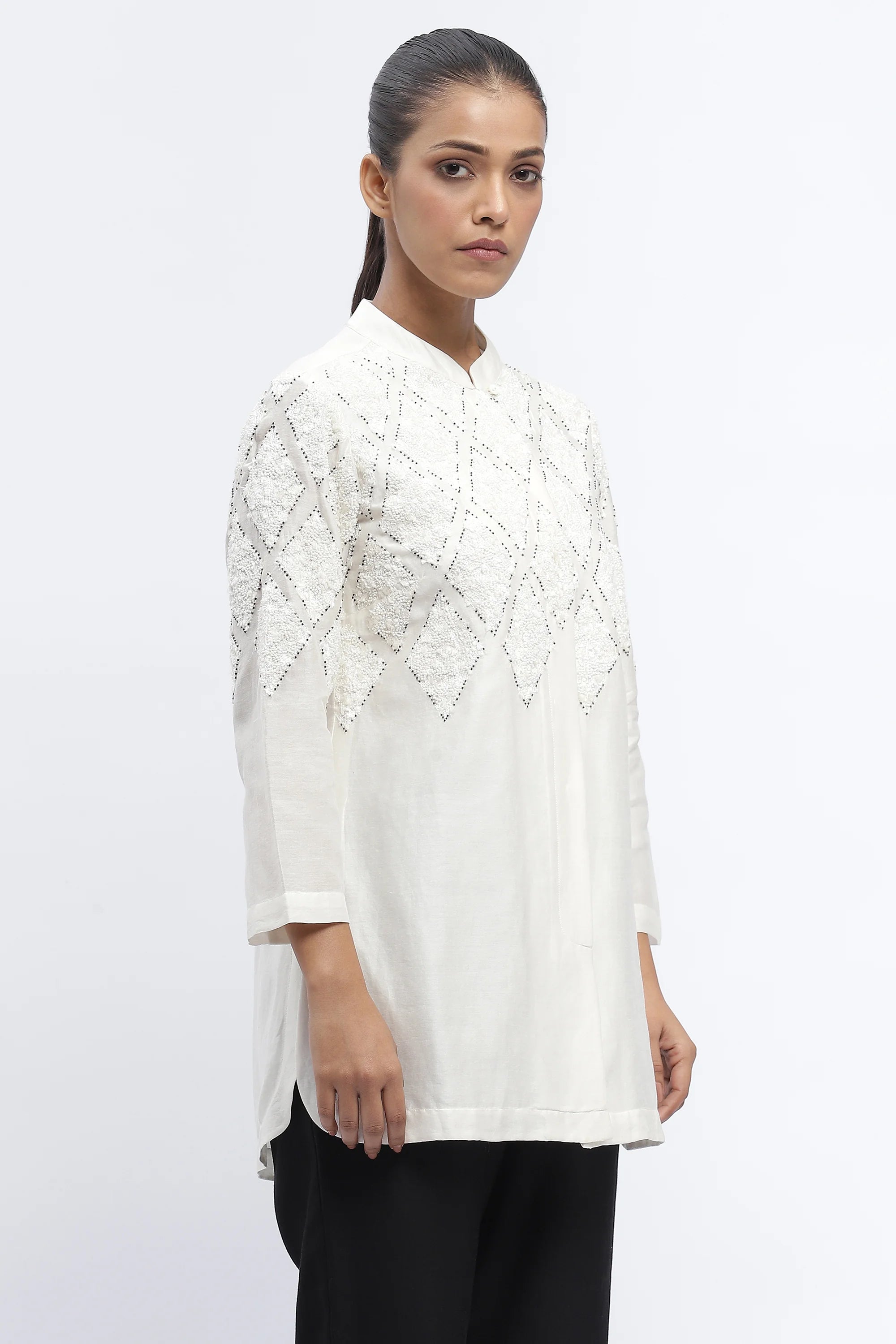 Sequin Harlequin  Shirt