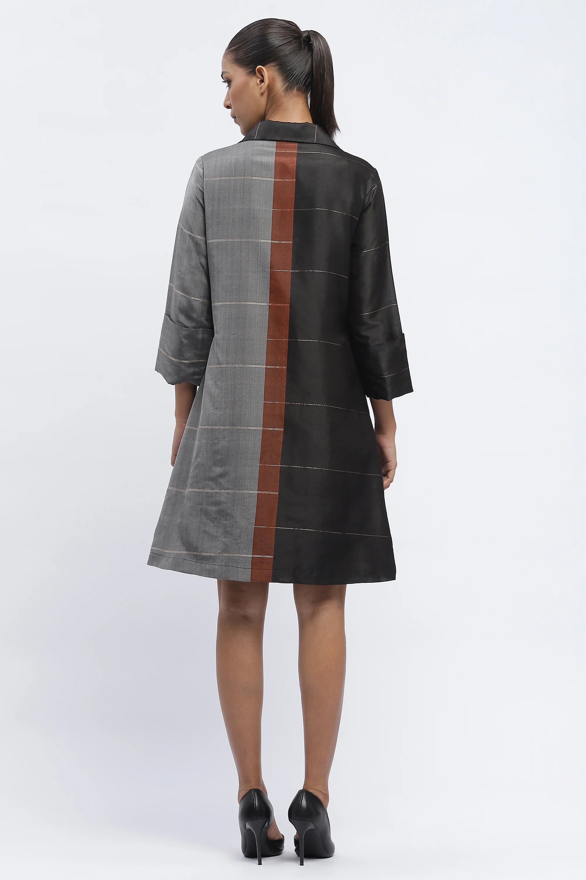 Woven Colourblock Shirt