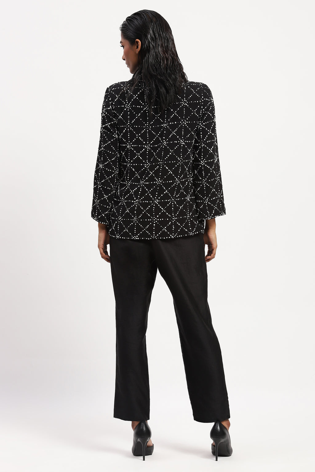 Embroidered Jaali Shirt