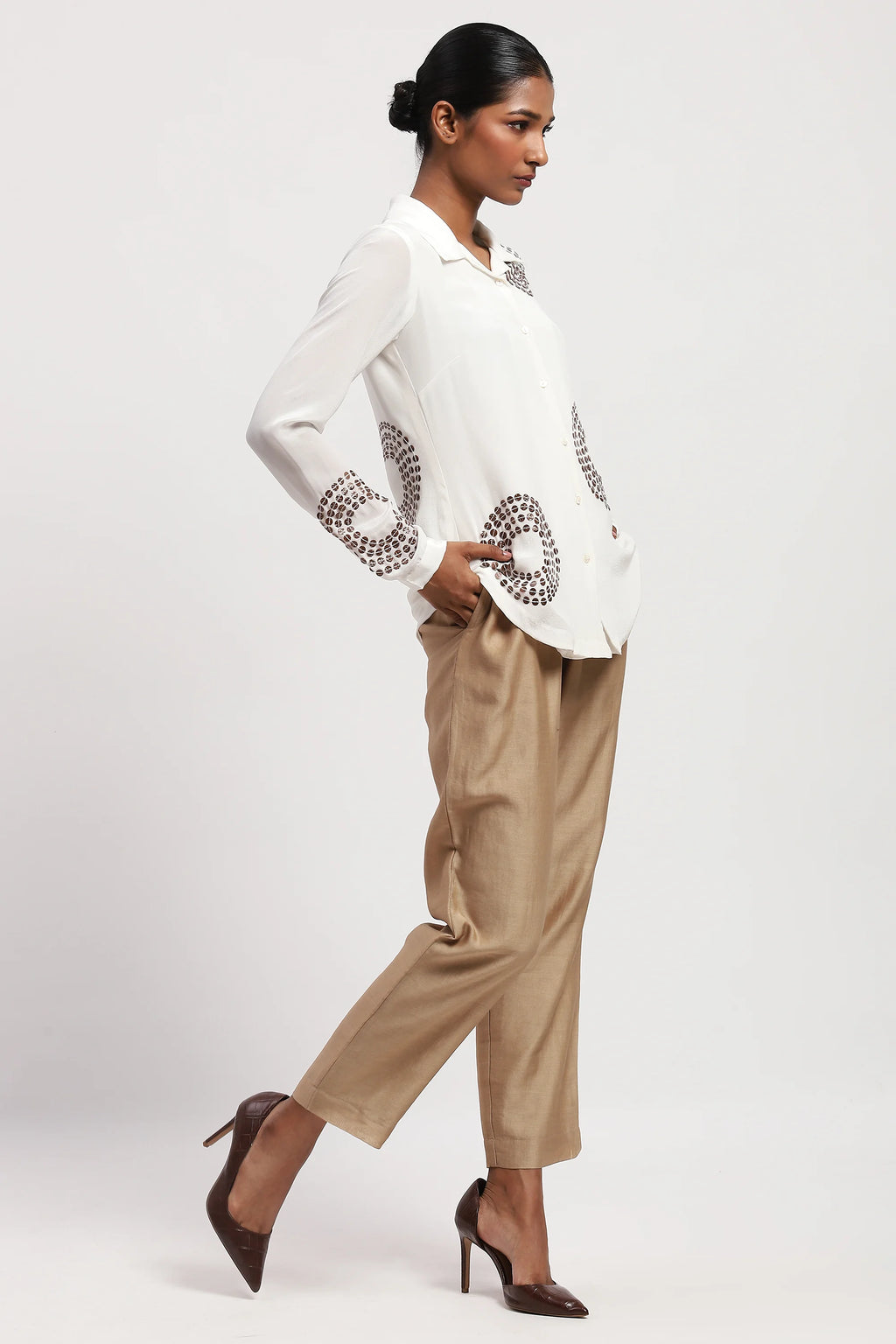 Sequin Rings Shirt