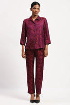 Floral Tanchoi Shirt