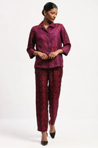 Floral Tanchoi Shirt