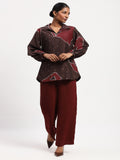 Bark Cloth Ikat Top