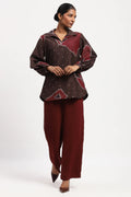 Bark Cloth Ikat Top