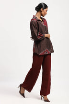Bark Cloth Ikat Top