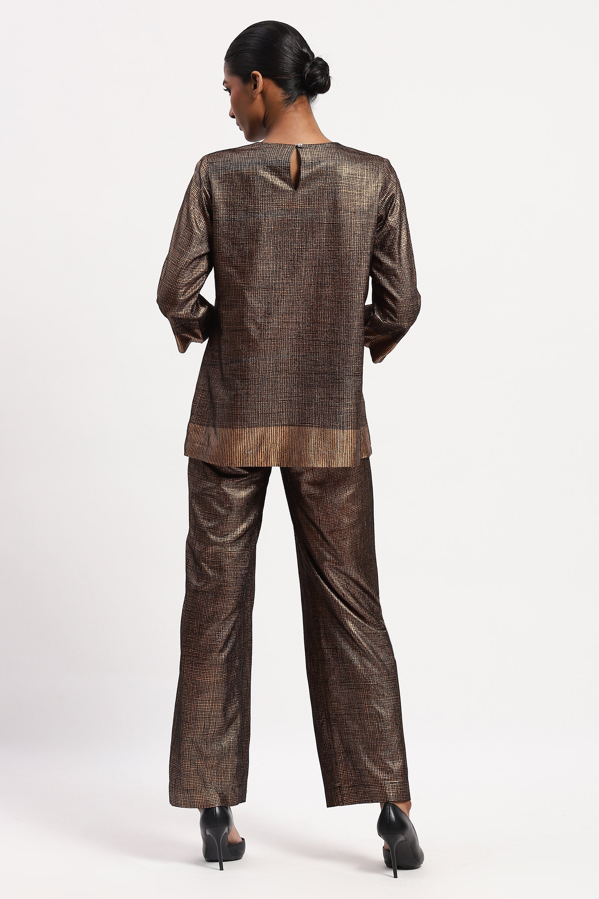Foil Aari Top