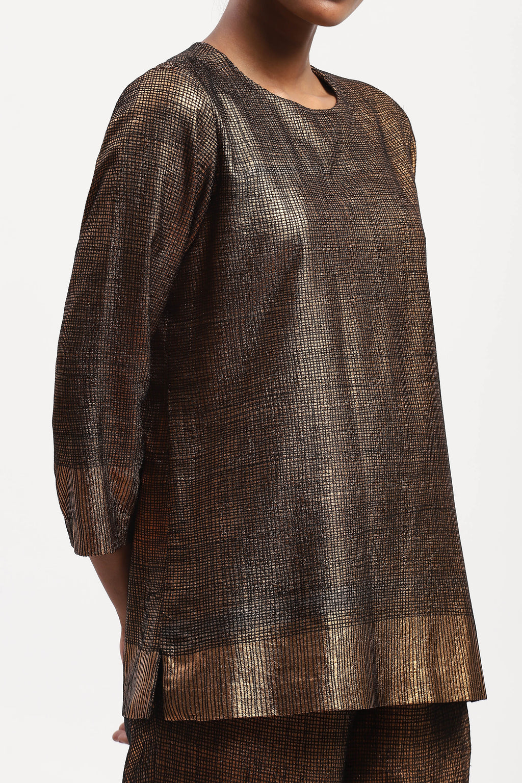 Foil Aari Top