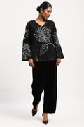 Sequin Floral Top