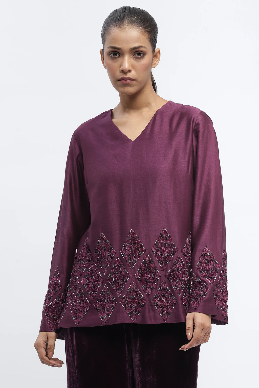 Sequin Harlequin  Top