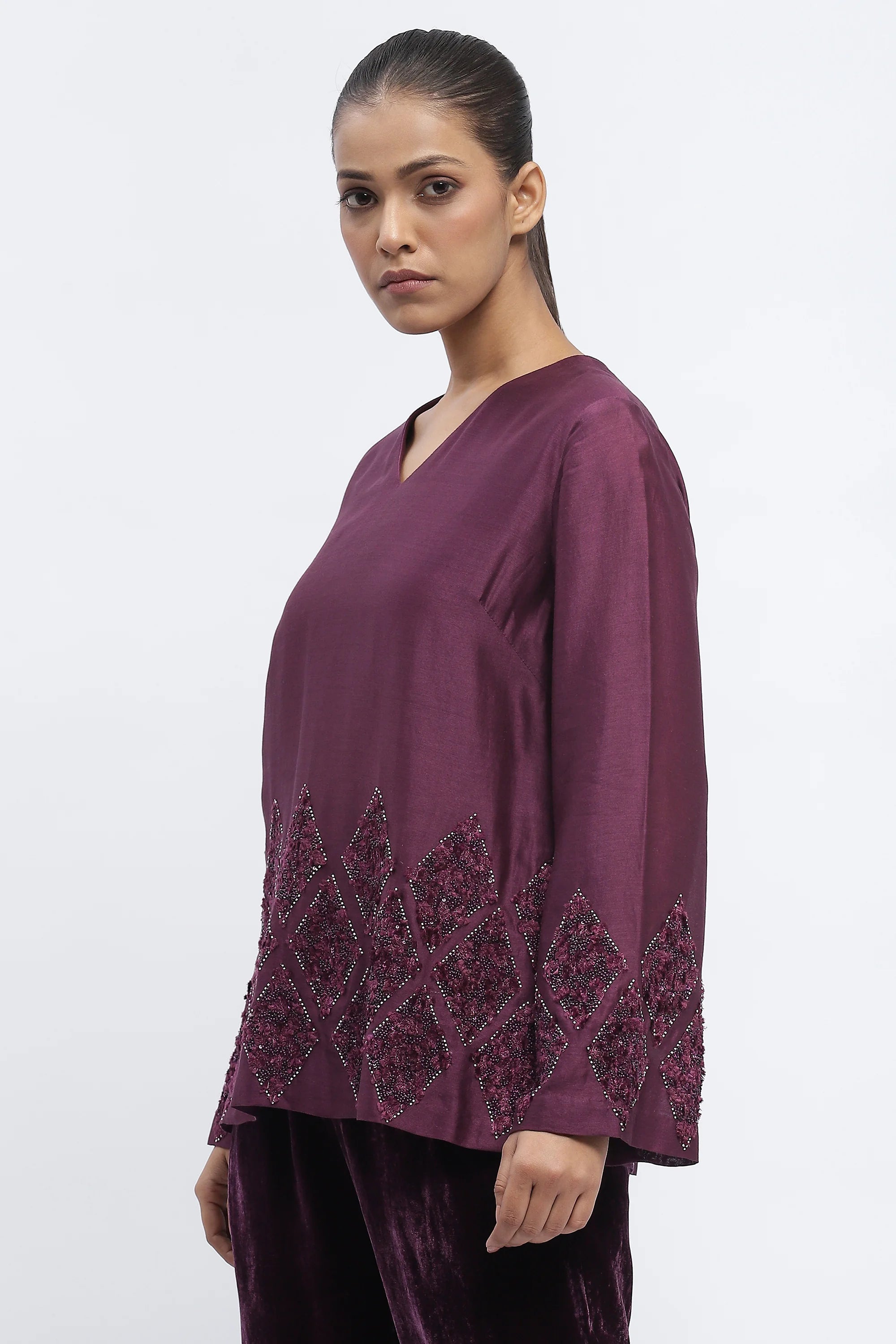 Sequin Harlequin  Top