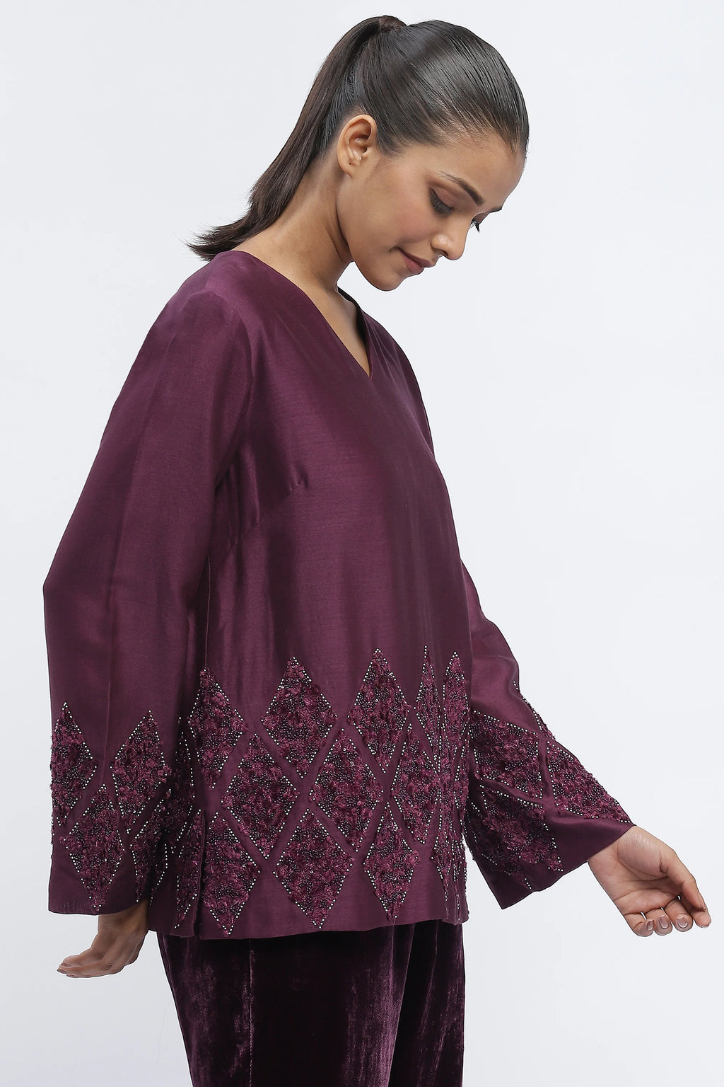 Sequin Harlequin  Top
